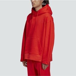 Y-3 Bold Scarlet Hoodie for Men